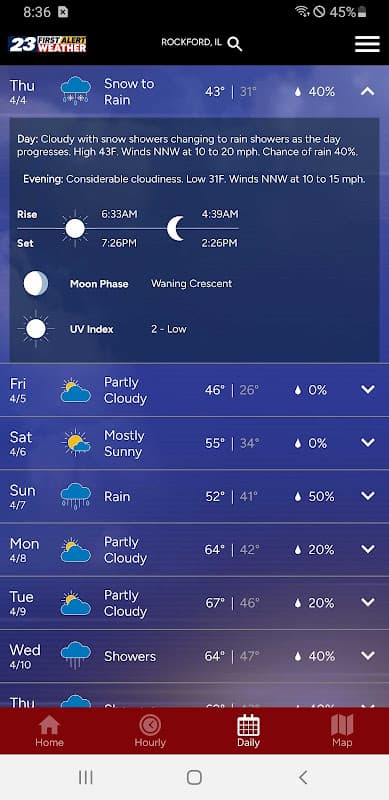 WIFR Weather screenshot 3