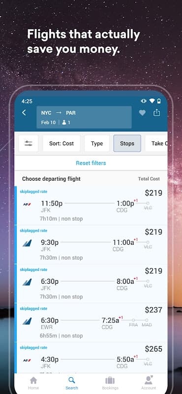 Skiplagged - Exclusive Flights screenshot 5