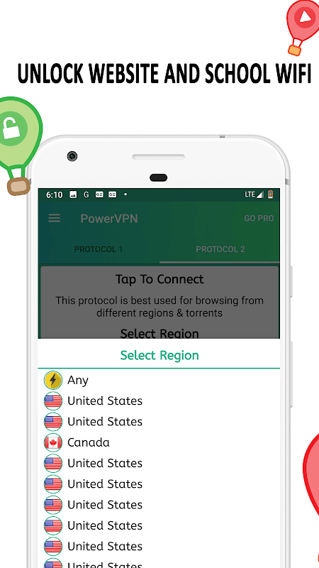 Power VPN : Fast & Secure VPN screenshot 5