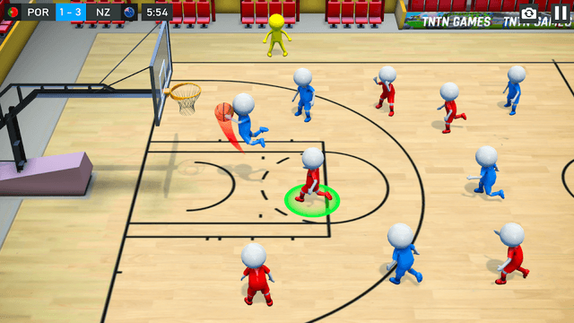 Stickman Basketball Wala Game screenshot 1