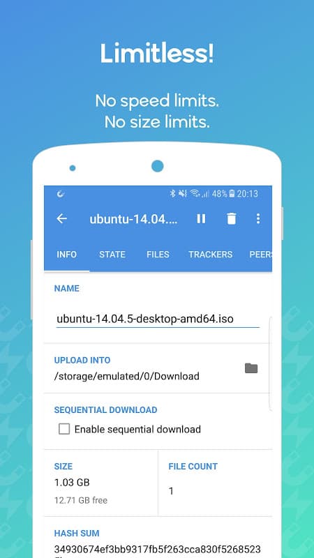 WeTorrent - Torrent Downloader screenshot 2