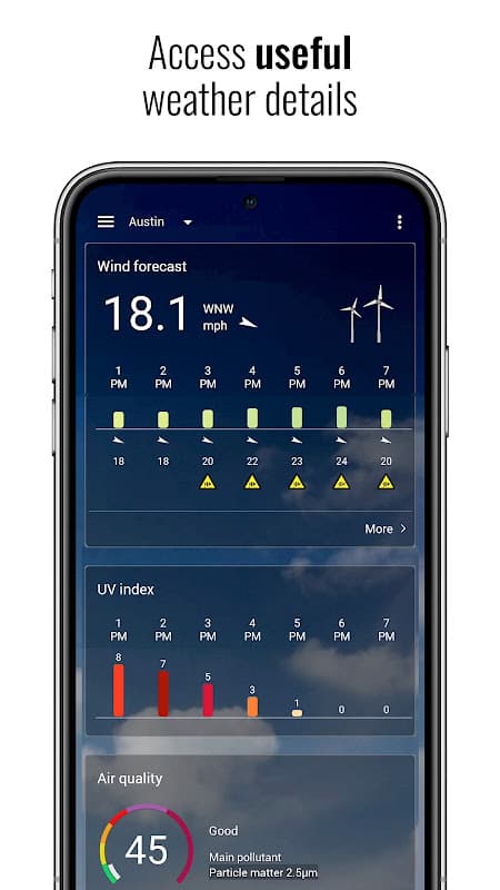 Digital clock & world weather screenshot 4