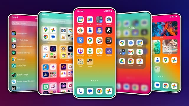 Phone 11 Launcher, OS 13 iLauncher, Control Center screenshot 1