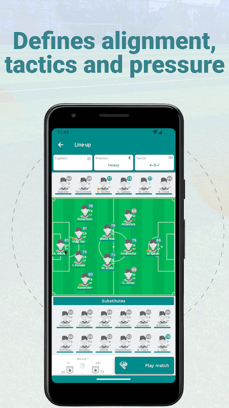 Superkickoff Football Manager screenshot 5