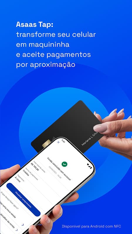 Asaas:Gestão de finanças, emissão de Boleto e NFSe screenshot 2