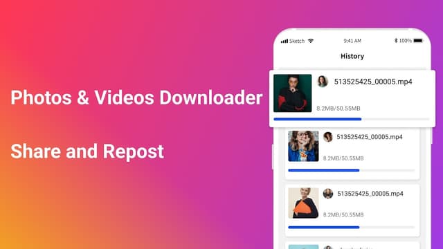 Video downloader, Story saver screenshot 1