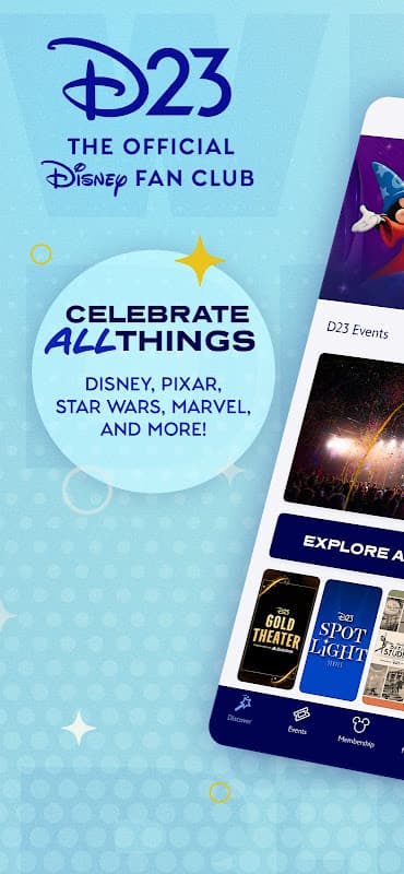 D23 The Official Disney Fan Club App screenshot 1