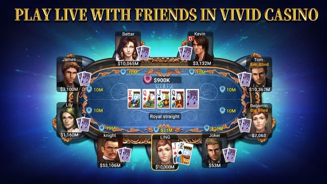 DH Texas Poker - Texas Hold'em screenshot 1