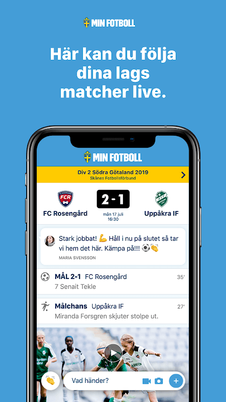 Min Fotboll (officiell) screenshot 1
