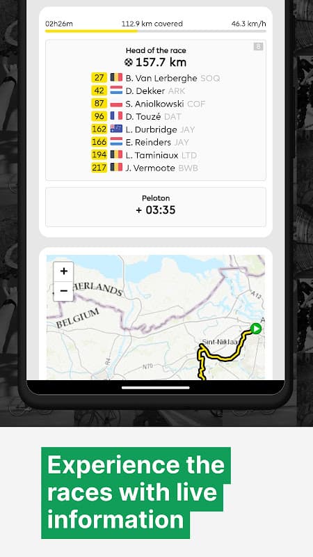 Cyclingoo: Cycling results screenshot 6