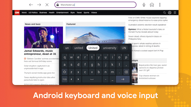 Internet Browser for Sony TV screenshot 5
