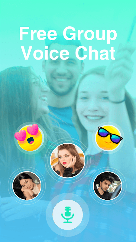VoChat - Group Voice Chat Rooms screenshot 1