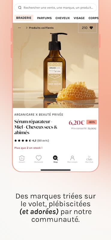 Beauteprivee, shopping beauté screenshot 4