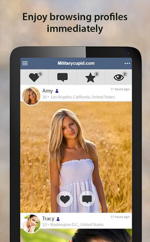 MilitaryCupid: Military Dating screenshot 6