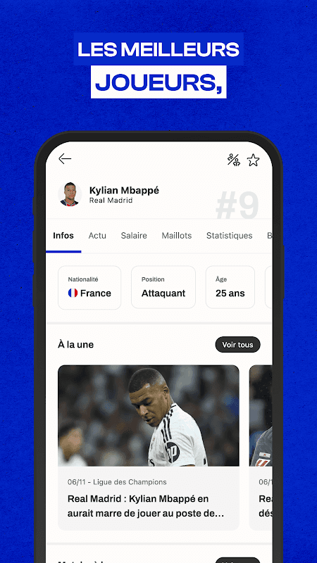 Foot Mercato : transferts, résultats, news, live screenshot 6