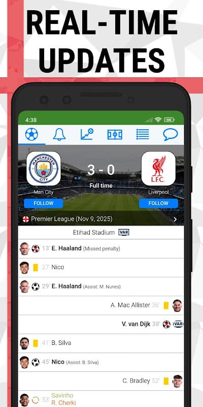 Football Live Scores screenshot 2