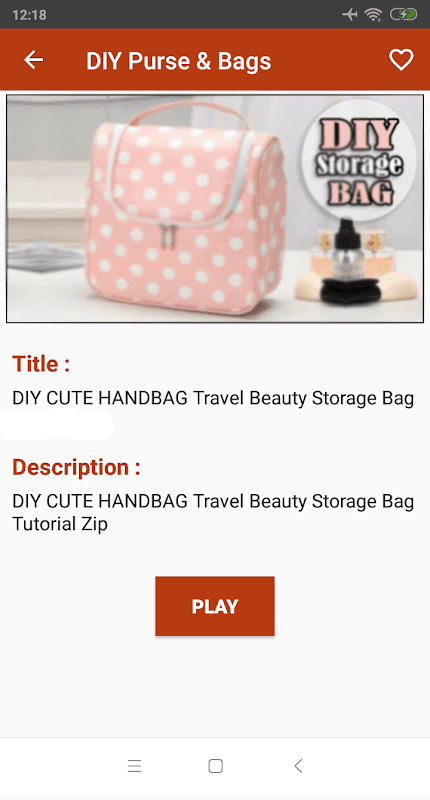 DIY Purse & Bags Videos screenshot 4