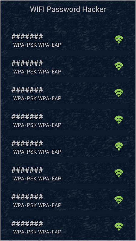 WiFi Password Hacker Prank screenshot 1