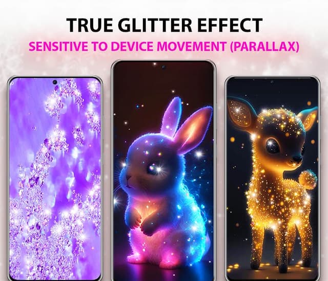 Glitter Live Wallpaper screenshot 1