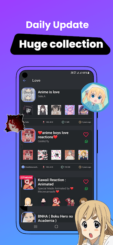 +1000 Anime Stickers For WhatsApp (WAStickerApps) screenshot 6