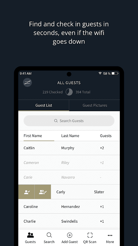 Event Check-In App l zkipster screenshot 2