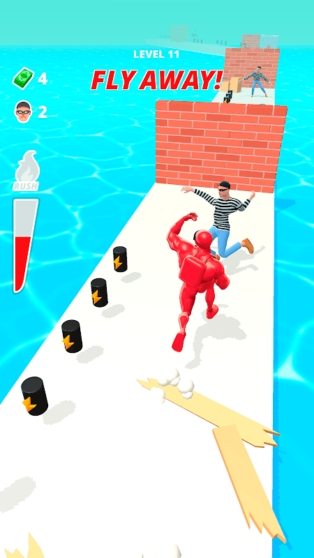 Muscle Rush - Smash Running screenshot 1