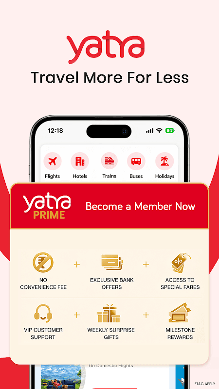Yatra - Flights Hotels Bus IRCTC/Trains & Ola/Uber screenshot 5