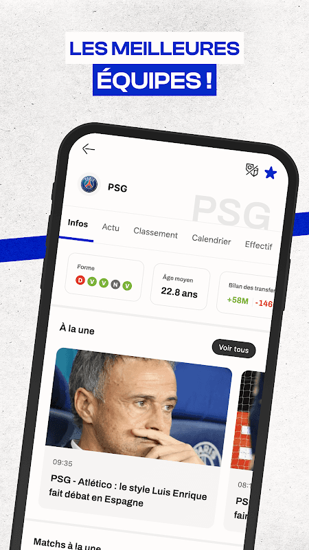 Foot Mercato : transferts, résultats, news, live screenshot 4