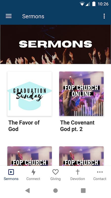 Fellowship of Praise Church screenshot 1