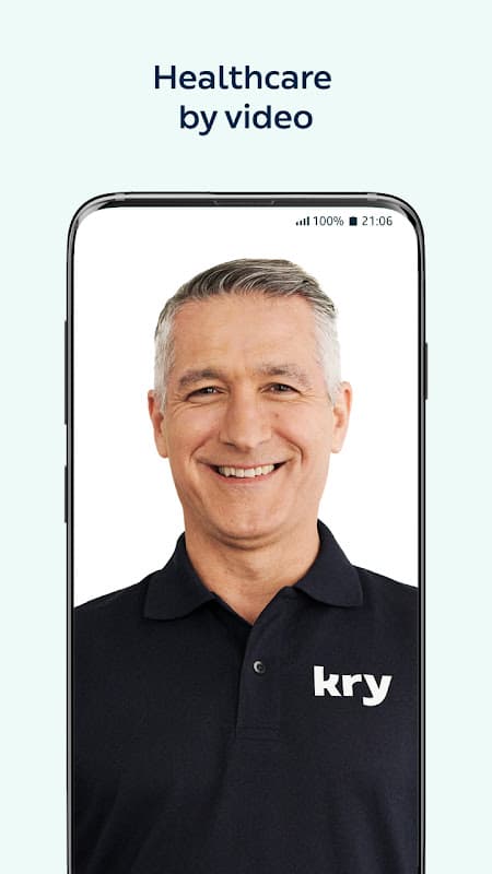 KRY - Läkarbesök i mobilen screenshot 1