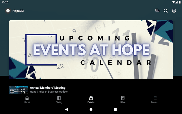 Hope Christian Community screenshot 5