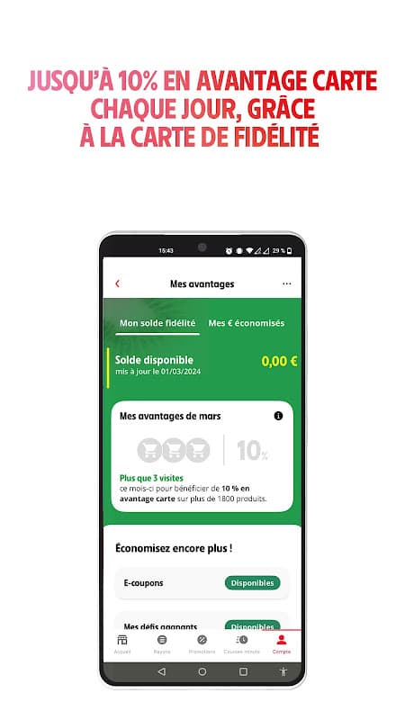 Drive Intermarché – Courses en drive ou livraison screenshot 3