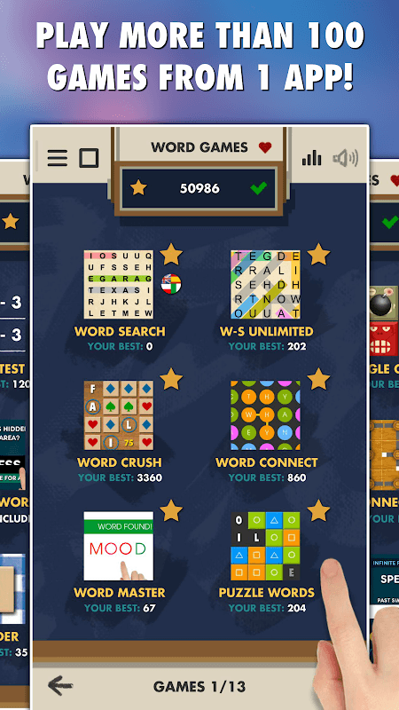 Word Games 101-in-1 screenshot 1