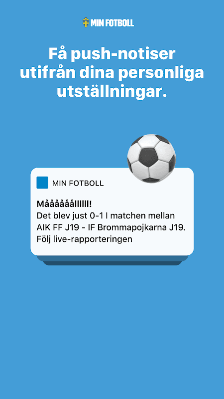 Min Fotboll (officiell) screenshot 2