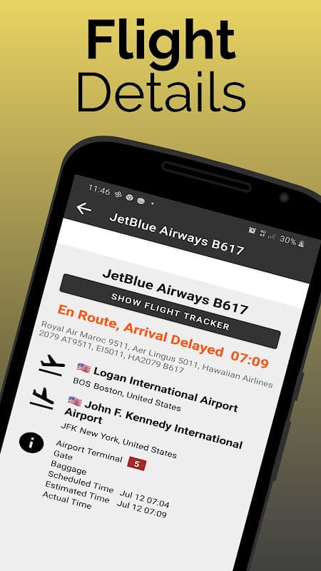 New York JFK Airport: Flight Information screenshot 4