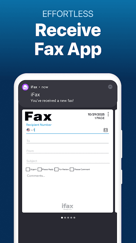iFax - Send & Receive Faxes screenshot 4