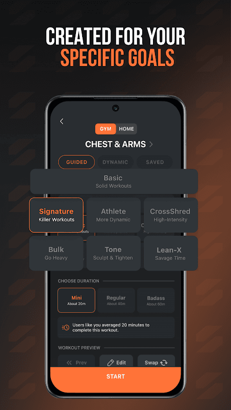 SHRED: Gym & Home Workout screenshot 3