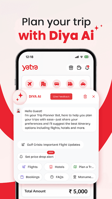 Yatra - Flights Hotels Bus IRCTC/Trains & Ola/Uber screenshot 6