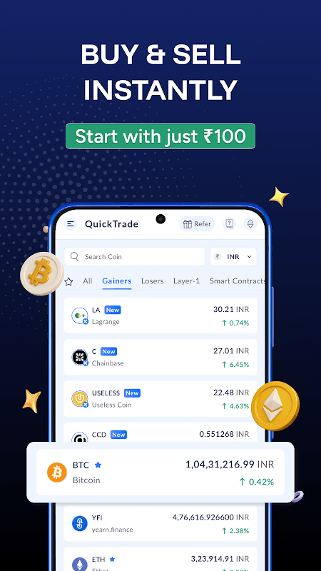 ZebPay: Buy Bitcoin & Crypto screenshot 5