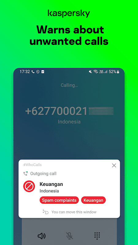 Anti-spam: Kaspersky Who Calls screenshot 2