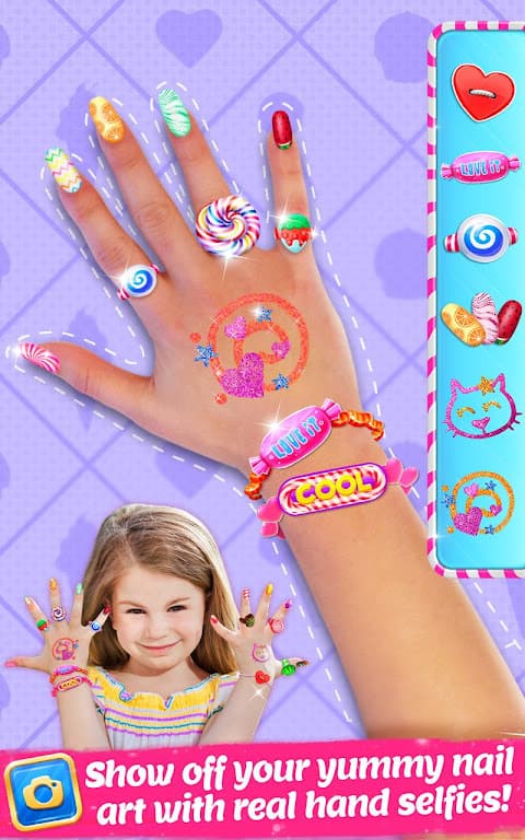 Candy Nail Art - Sweet Fashion screenshot 2