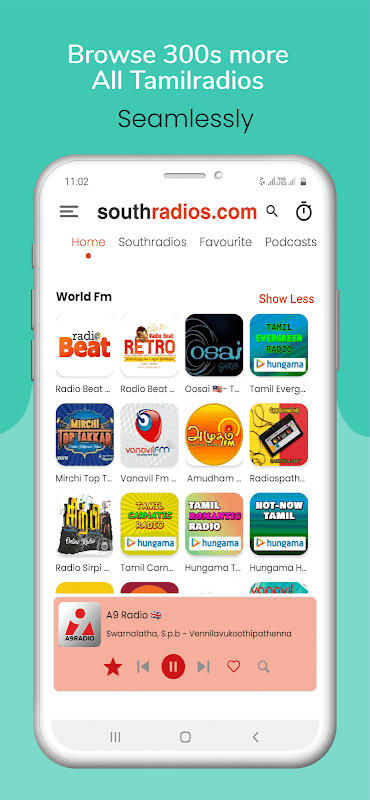 Southradios Tamil FM Radio HD screenshot 5
