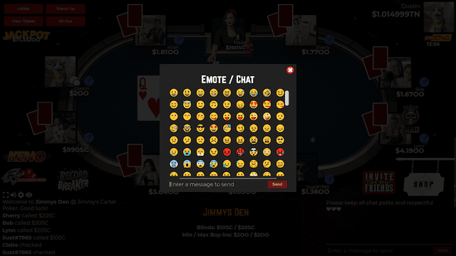 Jimmy's Cartel Poker screenshot 6