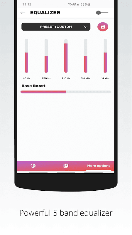 Galaxy S10/S20/Note 20 Edge Music Player screenshot 3