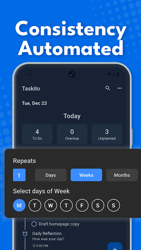 Taskito: Daily Planner, To Do screenshot 5