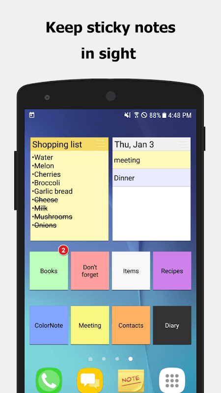 ColorNote Notepad Notes To do screenshot 2