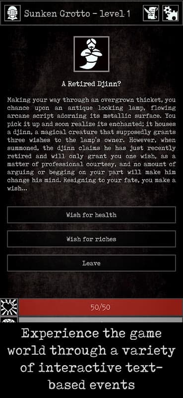Grim Quest - Old School RPG screenshot 4