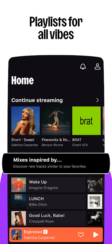 Deezer: Music & Podcast Player screenshot 1