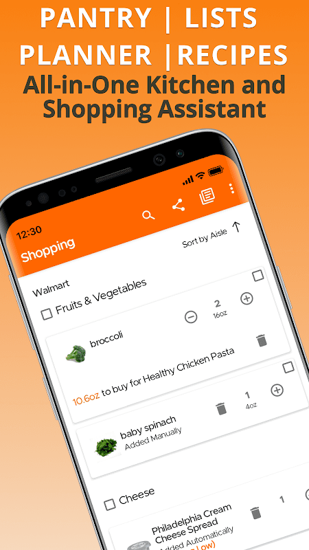 KitchenPal: For Smarter Cooking & Grocery Shopping screenshot 1
