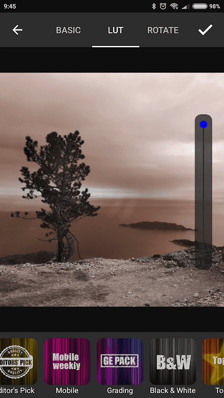 3DLUT mobile screenshot 4